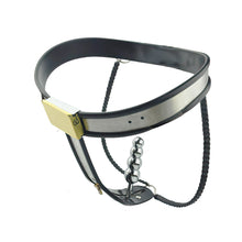 Lade das Bild in den Galerie-Viewer, Chastity Belt With Vaginal Plug
