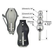 Lade das Bild in den Galerie-Viewer, Chastity Belt With Vaginal Plug
