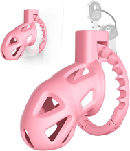 Lade das Bild in den Galerie-Viewer, Chastity Cage with 8 Adjustable Cock Ring
