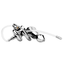 Charger l&#39;image dans la galerie, Special Chastity Cage With Butt Plug
