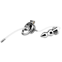 Charger l&#39;image dans la galerie, Special Chastity Cage With Butt Plug
