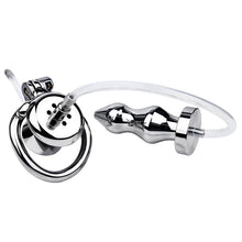 Charger l&#39;image dans la galerie, Special Chastity Cage With Butt Plug
