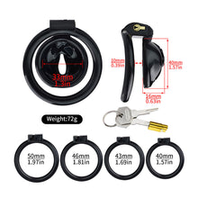 Load image into Gallery viewer, Black Clit Chastity Cage
