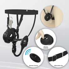 Lade das Bild in den Galerie-Viewer, Compact Silicone Vibrating Chastity Cage
