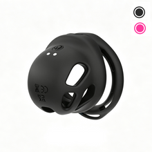 Lade das Bild in den Galerie-Viewer, Compact Silicone Vibrating Chastity Cage
