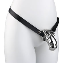 Lade das Bild in den Galerie-Viewer, Dolphin Steel Chastity Cage with Anti-ring Removable - 14
