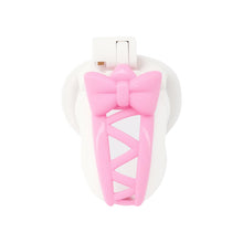 Lade das Bild in den Galerie-Viewer, Double Color Butterfly Knot Chastity Cage 4
