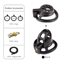 Load image into Gallery viewer, Double Small Chastity Cage Set
