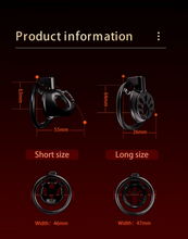 Load image into Gallery viewer, Double Small Chastity Cage Set
