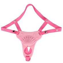 Lade das Bild in den Galerie-Viewer, Fantasy Pink Conch Chastity Cage with Belt 5
