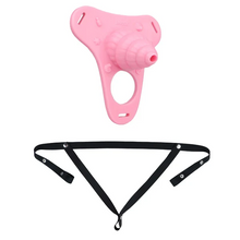 Lade das Bild in den Galerie-Viewer, Fantasy Pink Conch Chastity Cage with Belt  9
