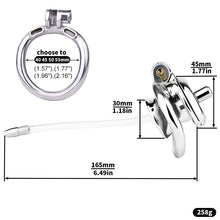 Lade das Bild in den Galerie-Viewer, Flat &amp; Inverted Cocoon Penis Chastity Device
