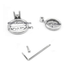 Lade das Bild in den Galerie-Viewer, Flat Steel Cage For Dick (Screw Lock)
