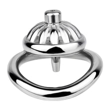 Charger l&#39;image dans la galerie, Steel Chastity Cage with Urethral Removable
