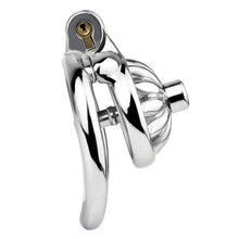 Charger l&#39;image dans la galerie, Steel Chastity Cage with Urethral Removable
