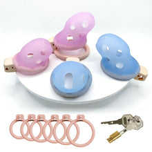 Lade das Bild in den Galerie-Viewer, Fresh Soft Rubber Chastity Cage 1
