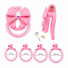 Lade das Bild in den Galerie-Viewer, Gem Bowknot Chastity Cage 3

