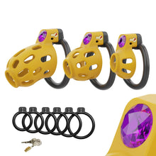 Lade das Bild in den Galerie-Viewer, Gem-Inlaid Chastity Cage
