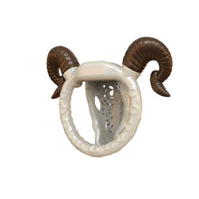 Load image into Gallery viewer, Goat Chastity Cage with Detachable Horns
