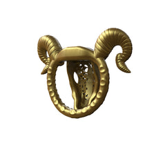 Load image into Gallery viewer, Goat Chastity Cage with Detachable Horns
