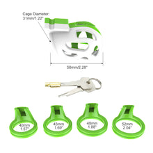 Charger l&#39;image dans la galerie, Green Chastity Cage
