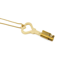 Lade das Bild in den Galerie-Viewer, Heart Shaped Chastity Cage Cylinder Lock With Chain
