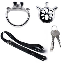 Lade das Bild in den Galerie-Viewer, Heavy Duty Flat Chastity Cage-5

