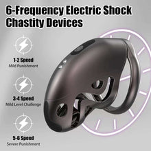 Lade das Bild in den Galerie-Viewer, Hundred Beasts Electric Remote Control Chastity Cage 3
