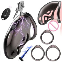 Lade das Bild in den Galerie-Viewer, Hundred Beasts Electric Remote Control Chastity Cage 
