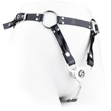 Lade das Bild in den Galerie-Viewer, Inverted Ladyboy Chastity Cage With Belt
