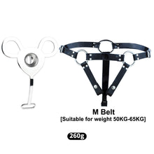 Lade das Bild in den Galerie-Viewer, Inverted Ladyboy Chastity Cage With Belt
