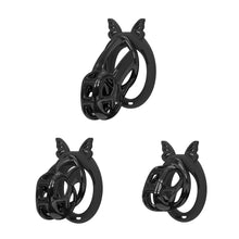 Lade das Bild in den Galerie-Viewer, Invisible Cobra Chastity Cage With Silicone Ring 22
