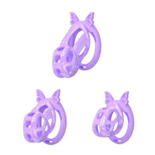 Lade das Bild in den Galerie-Viewer, Invisible Cobra Chastity Cage With Silicone Ring 38
