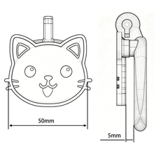 Load image into Gallery viewer, Kitten Flat Chastity Cage
