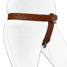 Lade das Bild in den Galerie-Viewer, Leather Female Lockable Chastity Belt
