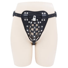 Lade das Bild in den Galerie-Viewer, Leather Male Chastity Belt
