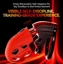Load image into Gallery viewer, Lockink Telescopic Shock Chastity Cage
