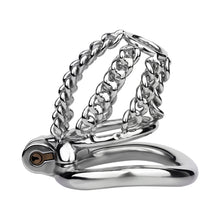 Lade das Bild in den Galerie-Viewer, Locktober Chainmail Steel Chastity Lock - 2
