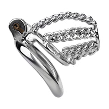 Lade das Bild in den Galerie-Viewer, Locktober Chainmail Steel Chastity Lock - 8
