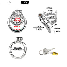 Lade das Bild in den Galerie-Viewer, Locktober Chainmail Steel Chastity Lock - 4
