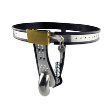Lade das Bild in den Galerie-Viewer, Male Chastity Belt With Butt Plug
