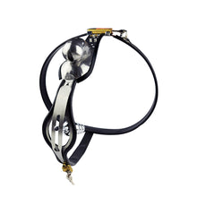 Lade das Bild in den Galerie-Viewer, Male Chastity Belt With Butt Plug

