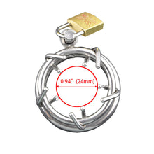 Lade das Bild in den Galerie-Viewer, Metal Chastity Ring
