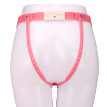 Lade das Bild in den Galerie-Viewer, Male Pink Cross-Dressing Chastity Belt
