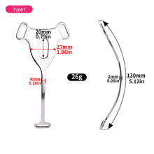 Lade das Bild in den Galerie-Viewer, Metal Feminizer Flying-V With Three-Way Auxiliary Belt
