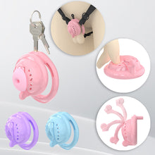 Charger l'image dans la galerie, Mini Soft Silicone Pussy Cock Cage 
