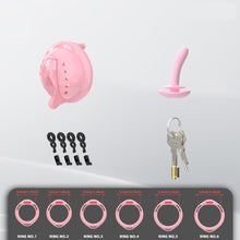 Charger l'image dans la galerie, Mini Soft Silicone Pussy Cock Cage 3
