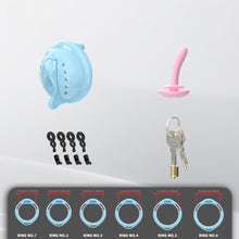 Charger l'image dans la galerie, Mini Soft Silicone Pussy Cock Cage 9

