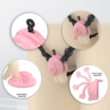 Charger l'image dans la galerie, Mini Soft Silicone Pussy Cock Cage 19

