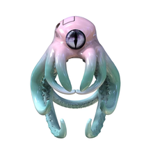 Lade das Bild in den Galerie-Viewer, One-Eyed Octopus Chastity Cage - blue
